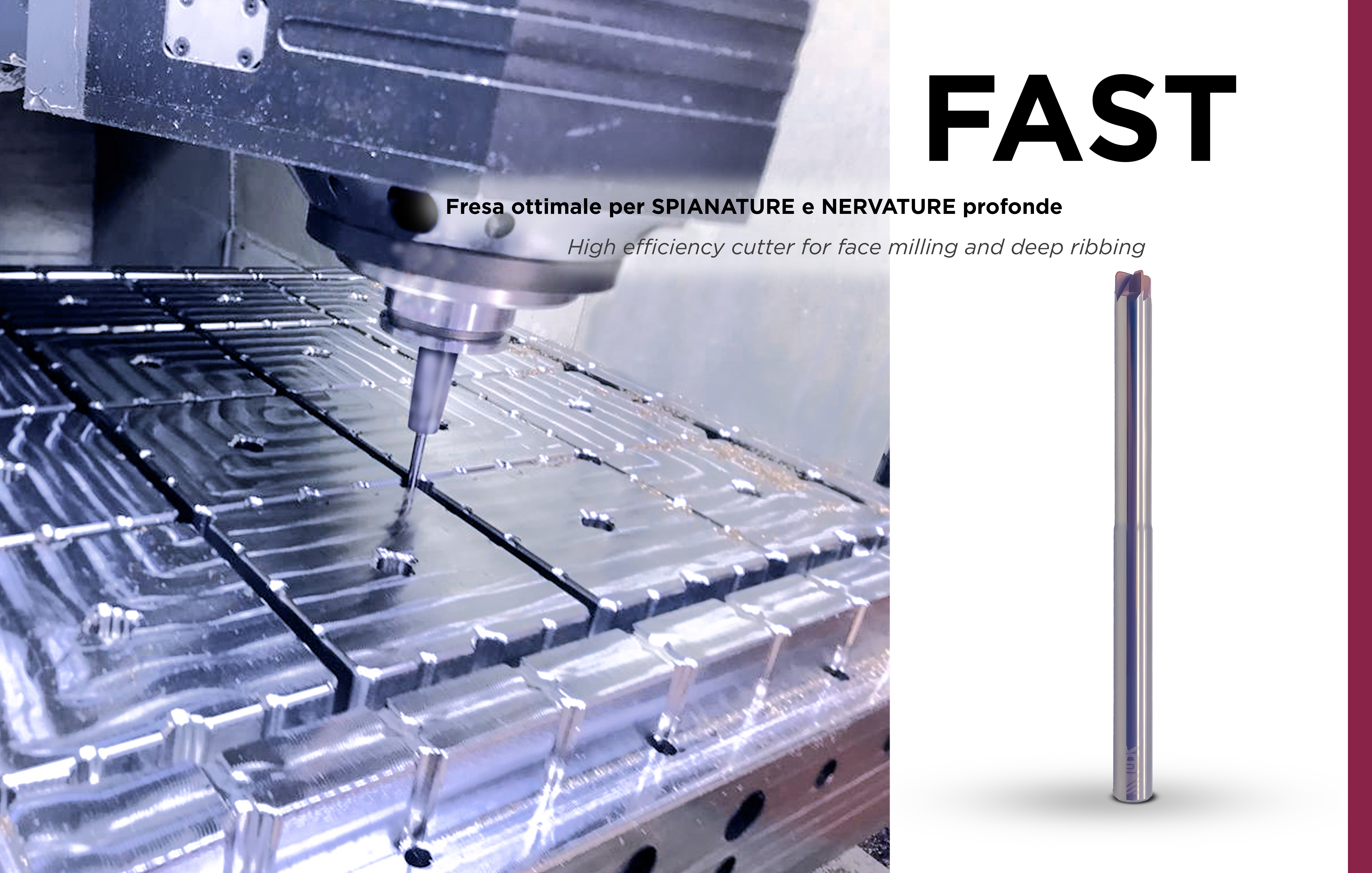 SCM® introduces the FAST end mills!